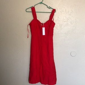 Red Dress (strapless)